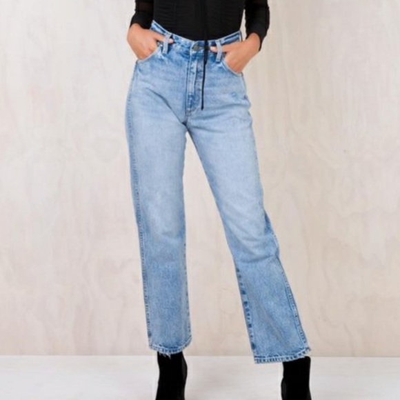 Wrangler Hi Birkin Vintage Wash Jeans 